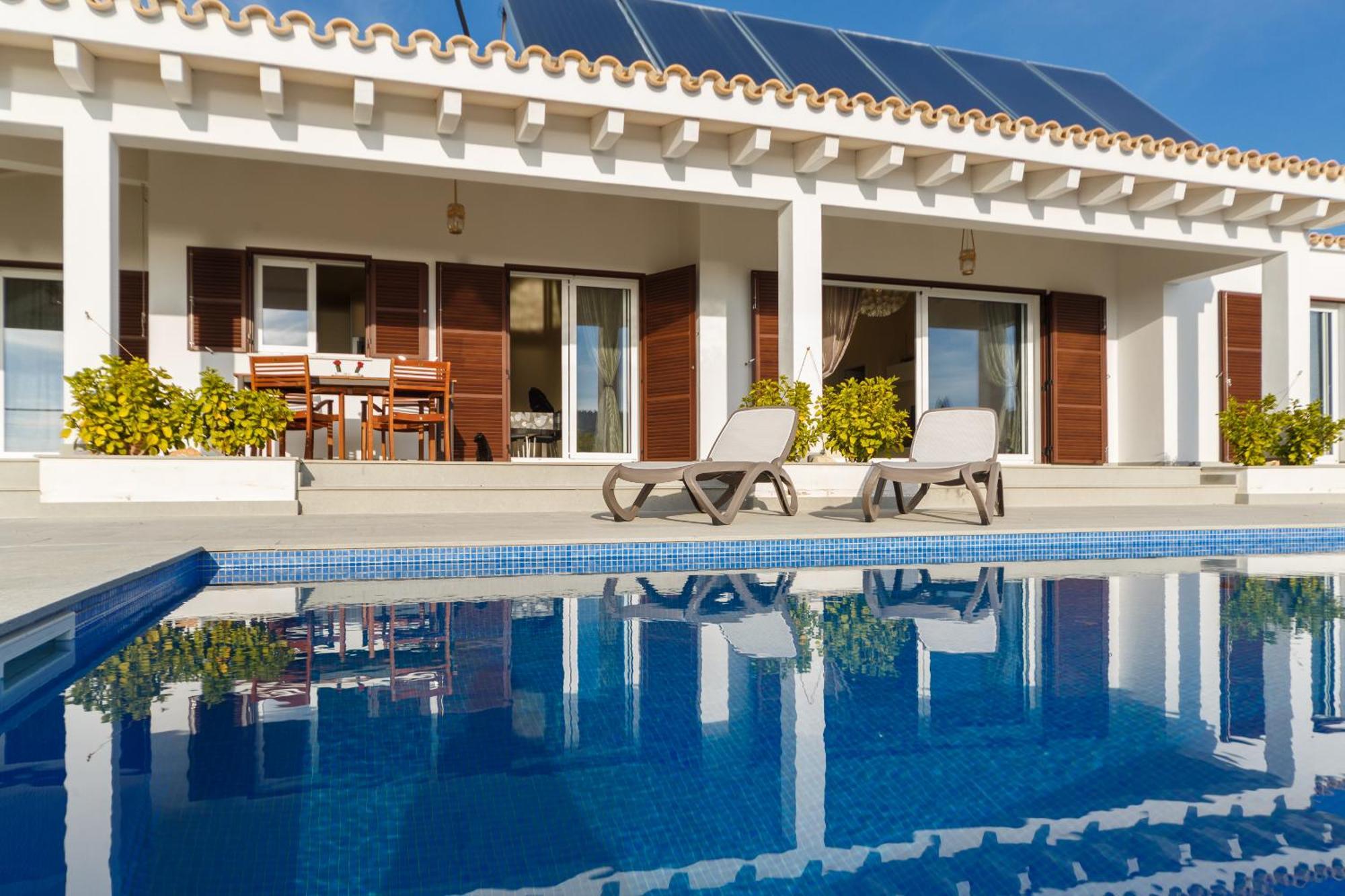 Bini Sole - Villa De Lujo Con Piscina En Menorca بينيبيكا المظهر الخارجي الصورة