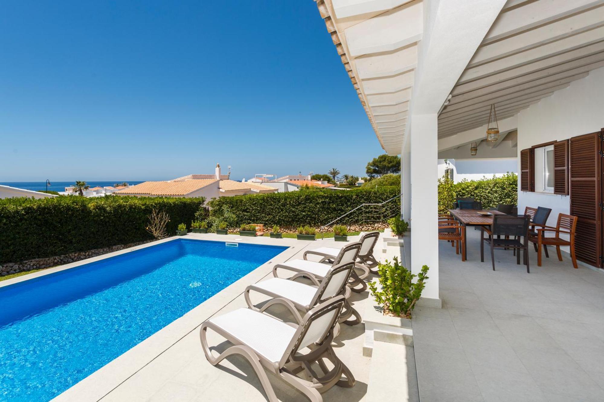 Bini Sole - Villa De Lujo Con Piscina En Menorca بينيبيكا المظهر الخارجي الصورة