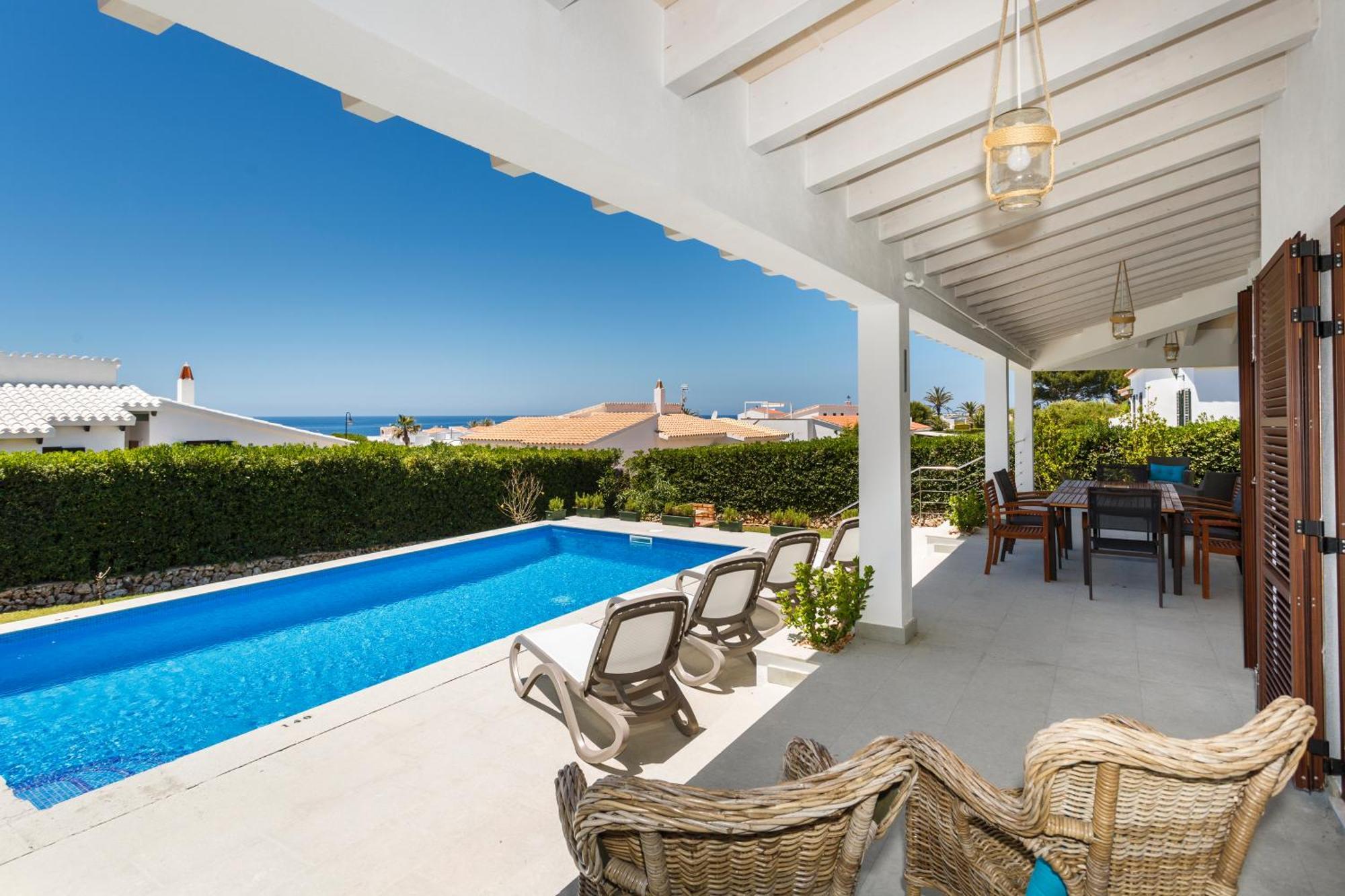 Bini Sole - Villa De Lujo Con Piscina En Menorca بينيبيكا المظهر الخارجي الصورة